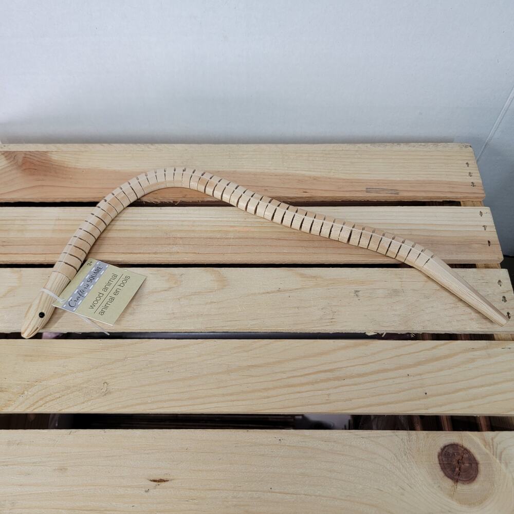 Crafter's Square Wooden Motion Snake 19" NWT